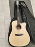BROOK 布洛克v12吉他单板民谣吉他面单木吉他初学者乐器 41英寸原木色缺角V12N-DCM 实拍图
