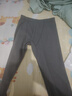 南极人保暖裤男士双层护膝贴片加厚打底裤保暖下装单件棉裤深麻灰2XL 实拍图