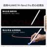 HUAWEI M-Pencil Pro 平板创作笔 华为手写笔 星闪技术 AI 一触即达 360°隐身触控 雪域白 实拍图