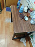 宅仕达电脑桌台式书桌学习桌简易办公培训桌家用写字电竞长条桌子DNZ-04 深胡桃-升级全桌加厚80*50cm 实拍图