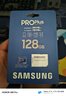 三星（SAMSUNG）128GB TF MicroSD 内存卡 4K高速蓝卡 U3A2V30 读速180MB/s 游戏机无人机运动相机存储卡 PRO Plus 实拍图