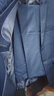 罗蒙（ROMON）西服套装男士小西装外套职业正装修身休闲伴郎服 藏青色2XL 实拍图