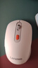 联想（Lenovo）无线蓝牙双模鼠标  便携办公鼠标 人体工程学设计 适用台式机一体机笔记本平板Howard白色 实拍图