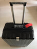 汉客行李箱男拉杆箱女大容量镇店之宝双层拉链密码箱子旅行箱22英寸黑 实拍图