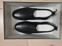 红蜻蜓内增高皮鞋男乐福鞋大众平底套脚懒人鞋商务休闲男鞋 WTA122671Z 实拍图