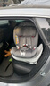 京东京造儿童安全座椅汽车0-6-12岁婴儿宝宝i-Safe双通风 商务舱pro典雅灰 实拍图