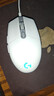 罗技（G）G102 有线游戏鼠标 白色 RGB灯效 吃鸡鼠标 绝地求生 轻量化设计 G102第二代 实拍图