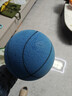 得力 静音篮球 5号儿童室内无声弹力玩具球儿童娱乐玩家篮球 蓝色 实拍图