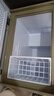 志高（CHIGO）小冰柜家用冷冻小型一级节能省电迷你卧式冷藏保鲜储母乳冷柜 【一级能效 全国联保】 178L 金微霜款 实拍图