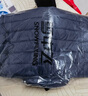 雪中飞秋冬新款男式轻薄羽绒服马甲基础男士短款羽绒秋马甲 黯青色|5089 M 170/92A 实拍图