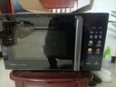 美的（Midea）微碳微波炉烤箱一体机900w微波1000w烧烤平板光波速热23L容量变频臻彩荧幕 （C32） 实拍图