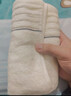 洁丽雅（Grace）新疆长绒棉毛巾2条装 家用柔软纯棉吸水洗脸面巾 60*30cm 兰+米 实拍图