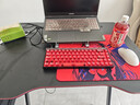 奥伦福特  电脑桌台式家用电竞游戏桌办公书桌简约书房写字桌子 碳纤维纹路单桌-80*60 升级款电竞桌 实拍图