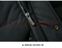 雪中飞鹅绒羽绒服男士短款脱卸帽加厚保暖休闲商务秋冬外套男装175 实拍图