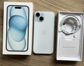 Apple/苹果【政府补贴需现场签收激活】 iPhone 15 (A3092) 128GB 蓝色 支持移动联通电信5G 双卡双待 实拍图