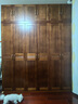 木缇森中式胡桃木实木衣柜卧室大容量储物挂衣收纳柜现代简易出租屋衣橱 六门+顶柜 实拍图