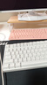 ikbcW200无线键盘键盘87键 机械键盘键盘办公打字手感好樱桃键盘键盘电竞游戏新年礼物  白色红轴 实拍图