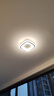 雷士（NVC）LED过道走廊天花灯简约12瓦高亮暖光孔距90-120mm 实拍图