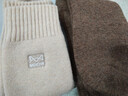 猫人3双装35%羊毛袜子男士袜子男冬季加厚保暖袜男毛圈袜睡眠袜男 实拍图