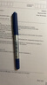 uni三菱 uni-ball EYE蓝色中性笔高颜值0.5mm蓝笔签字笔商务直液式学生水笔水性笔具套装 UB-150 3支 实拍图