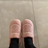 京东京造家居包脚棉拖鞋轻简毛绒保暖包跟棉拖鞋女款 花簇粉40-41 JZ-3222 实拍图