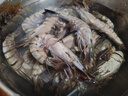 鲜京采 鲜冻大号黑虎虾 去冰净重2斤 31-40只/盒 斑节对虾 实拍图