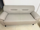 福罗帝（FROUDE）沙发真皮沙发双人位客厅沙发现代简约小户型北欧会客头层牛皮沙发 海绵款【一级福罗帝专用头层牛皮】浅灰 小三人1.7米 实拍图