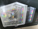 Thermaltake（Tt）钢影透EX Ultra 海景房机箱 电脑主机 白色（标配360联排风扇/ATX主板/Type-c/支持360水冷） 实拍图