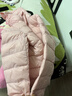 巴拉巴拉童装儿童排骨羽绒服男童女童亲子装轻薄内胆年新款冬装外套潮 糯米粉-连帽-白鸭绒 清洁度1000+ 140 充绒量54g 实拍图