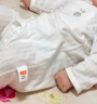 贝瑞加（Babyprints）婴儿连体衣2件装新生儿纯棉内衣长袖四季爬服宝宝哈衣薄款 白蓝59 实拍图