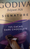 歌帝梵（Godiva）醇享72%可可进口高浓黑巧克力90g 休闲零食  喜糖伴手礼 生日礼物 实拍图