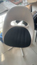 宜家（IKEA）LOBERGET洛贝里特马尔夏转椅家用靠背椅办公椅书桌椅 白色转椅+深灰椅垫 实拍图