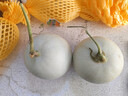京鲜生 玉菇甜瓜 2粒装 单果重2-2.8斤净重4-5.5斤 生鲜水果礼盒 实拍图