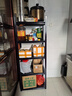 UOEN厨房置物架家用多功能仓储多层落地储物收纳杂物快递橱柜铁货架子 实拍图