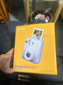 富士（FUJIFILM）instax mini12一次成像相机 立拍立得一次成像相机拍立得相机 Mini12绣球蓝 标配（无相纸） 实拍图