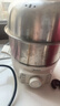 美的（Midea）煮蛋器蒸蛋器双层家用自动断电神器防干烧不锈钢便携式家用煮蛋器MZ-ZDE16T72 实拍图