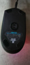 罗技（G）G102第二代游戏鼠标 RGB流光灯效鼠标 轻量化  游戏级8000DPI传感器 黑色 200-8000DPI 实拍图