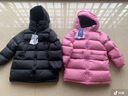 保姆鹅 儿童羽绒服宝宝短款加厚白鸭绒外套男童女童保暖防风冬[NG2637] 海军蓝 100 实拍图
