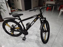 Jeep吉普山地车自行车学生成人减震碟刹通勤变速越野青少年巡航者C800 巡航者-一体轮-骑士黑 26寸(建议身高155-180cm) 24速运动版 实拍图