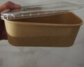 京东京造 一次性饭盒 露营野餐盒 食品级外卖水果分装打包盒750ml*22套 实拍图
