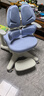 护童（Totguard）儿童学习椅可调节升降学生正姿四背坐姿椅 G985_奇思蓝 带脚踏 实拍图
