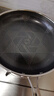 炊大皇平底锅煎锅不粘锅不锈钢加厚0氟煎牛排锅28cm磁炉通用星芒XM28JG 实拍图