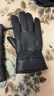 欧玪羊皮手套男士加绒加厚真皮保暖冬季骑行电动车摩托车防水防风手套 纯羊皮加大加厚 均码 实拍图
