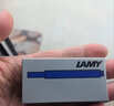 LAMY凌美 非碳素一次性墨囊 钢笔用便携式 德国原装官方 蓝色T10-BL5支装 实拍图