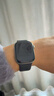 Apple/苹果 Watch S11 智能手表GPS+蜂窝款42毫米深空灰色铝金属表壳黑色运动型表带S/M MF954CH/B 实拍图