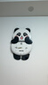 猫九酱2026新款钟表挂熊猫款钟客厅奶油风简约现代壁钟大气创意家用时钟 实拍图