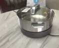 美的（Midea）0涂层电火锅不锈钢火锅专用锅分体可拆全钢速沸电火锅电热锅多功能锅6.5L电煮锅多用途锅HGS30G1 实拍图