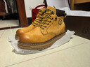 骆驼（CAMEL）王俊凯同款马丁靴高帮秋户外工装大黄靴男 G15W136025 沙漠黄 42 实拍图