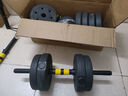 华亚（HUAYA） 哑铃男士杠铃套装可调节环保包胶手铃亚玲家用运动锻炼健身器材 一副两只总重30kg两用款【进阶健身】 实拍图