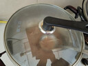 炊大皇 可立可视玻璃锅盖把手炒锅盖30cm304不锈钢包边煎锅火锅蒸锅通用 实拍图